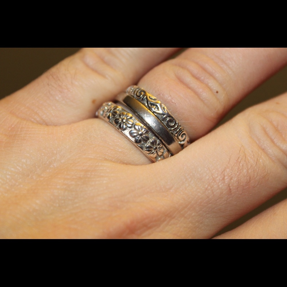 3 stackable rings - Picture 4 of 7